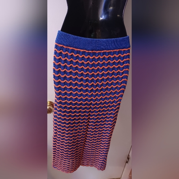 Crochet/Knit Midi Skirt - Size M - Picture 3 of 4
